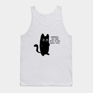 Funny Existential Crisis Cat IV Tank Top